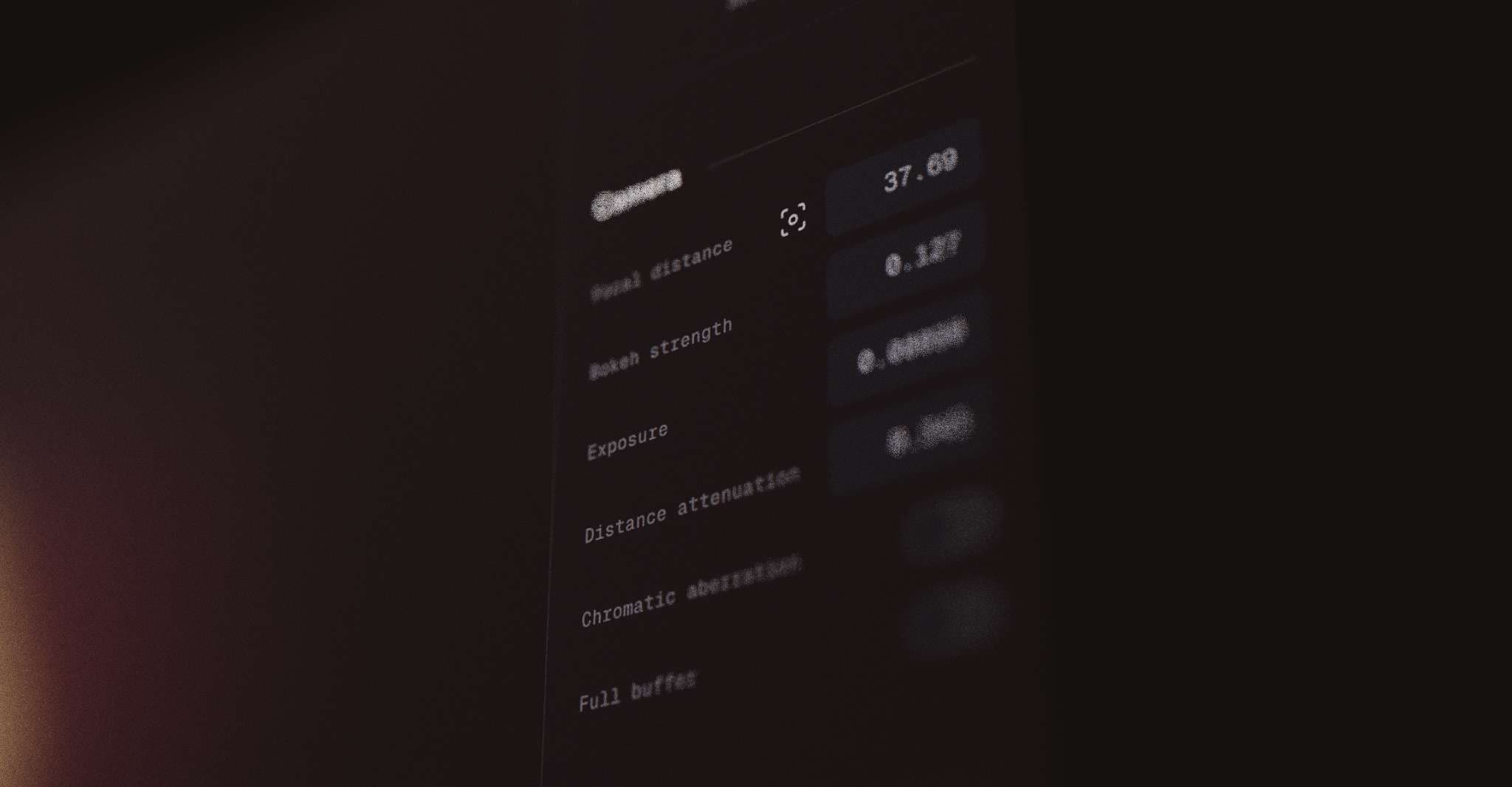 Dark interface controls for the Tactile Image Viewer
